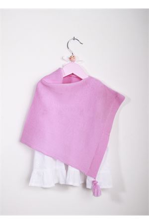 Handmade wool baby girl cloak Capridea | PONCHOBGC34